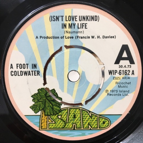 A Foot In Cold Water - In My Life/Deep Freeze [7&quot; LP]