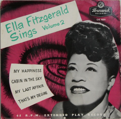 Ella Fitzgerald - Ella Fitzgerald Sings Volume 2 [7&quot; LP] 엘라 피츠제럴드