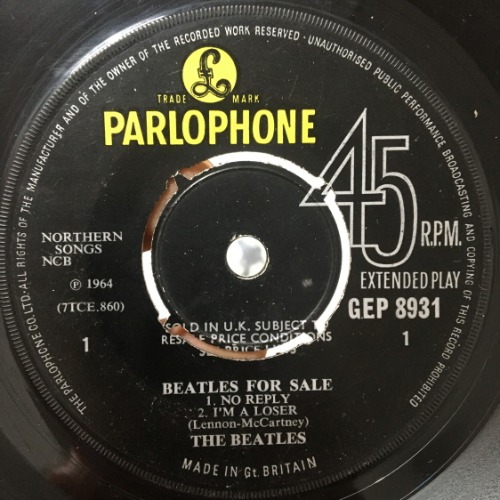 The Beatles - Beatles For Sale [7&quot; LP] 비틀즈