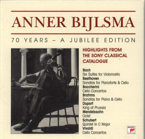 아너 빌스마(Anner Bylsma) - Anner Bylsma 70 Years (한정반)[10CD]