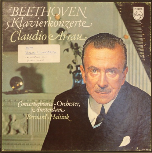 아라우(Claudio Arrau), 하이팅크(Bernard Haitink) - 베토벤(Beethoven) 피아노 협주곡 전집 [4LP]