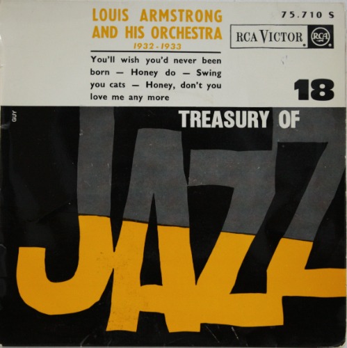 Louis Armstrong And His Orchestra - Treasury Of 18 (1932-1933) [7&quot; LP] 루이 암스트롱