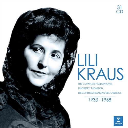 크라우스(Lili Kraus) - 피아노 레코딩 전집 1933-1958 (팔로폰, 뒤크레테 톰슨, 디스코필 프랑세 녹음) [31CD 한정반, 한국어 해설 수록]