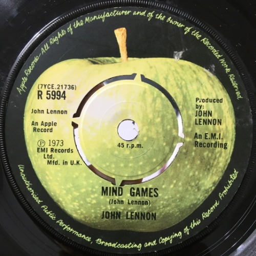John Lennon - Mind Games [7&quot; LP] 존 레논