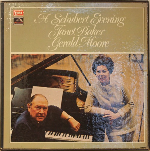 베이커(Dame Janet Baker), 제럴드 무어(Gerald Moore) - A Schubert Evening [2LP]