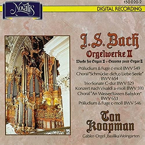 쿠프먼(Ton Koopman) - Bach Orgelwerke II