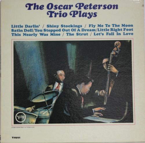 Oscar Peterson Trio - Oscar Peterson Trio Plays [LP] 오스카 피터슨 트리오