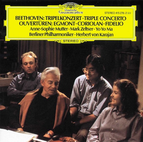 카라얀(Herbert Von Karajan) - 베토벤 삼중 협주곡 &amp; 서곡