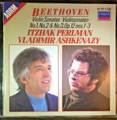 아쉬케나지(Vladimir Ashkenazy), 펄만(Itzhak Perlman) - 베토벤 바이올린 소나타 1, 2, 3번