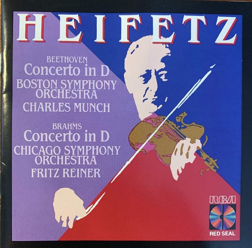 하이페츠(Jascha Heifetz) - 베토벤 &amp; 브람스 바이올린 협주곡