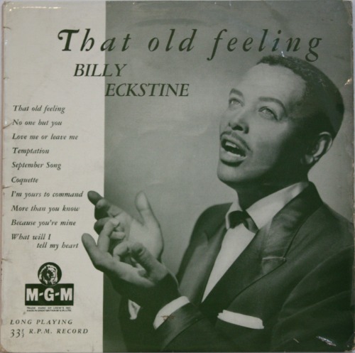 Billy Eckstine - That Old Feeling [10&quot; LP] 빌리 엑슈타인