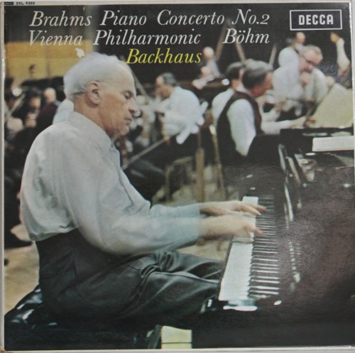 박하우스(Wilhelm Backhaus) - 브람스(Brahms) 피아노 협주곡 2번 [LP]