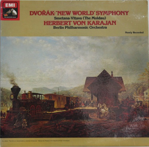 카라얀(Herbert Von Karajan) - 드보르작 교향곡 9번 외 [LP]
