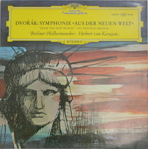 카라얀(Herbert Von Karajan) - 드보르작 9번 [LP]