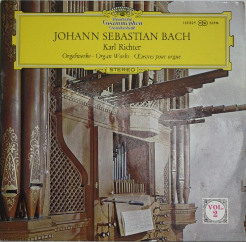 칼 리히터(Karl Richter) - Bach Organ Works BWV 543, 654 , 544, 54 [LP]