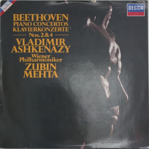 아쉬케나지(Vladimir Ashkenazy) - 베토벤 피아노 협주곡 2, 4번 [LP]