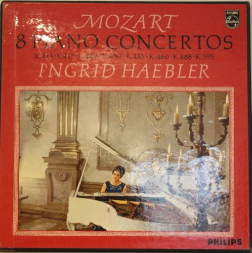 잉그리드 헤블러(Ingrid Haebler) - Mozart 8 Piano Concertos [4LP Box]
