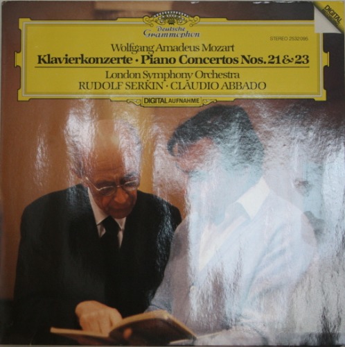 Rudolf Serkin Claudio Abbado -  Mozart Piano Concerto 21 &amp; 23 [LP]