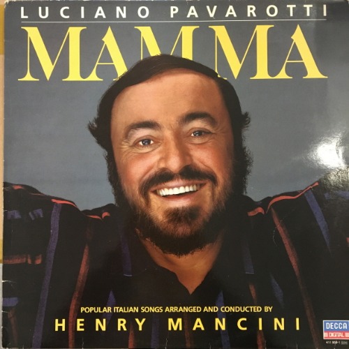 파바로티 - 맘마 [LP][Decca Digital] Mamma Luciano Pavarotti