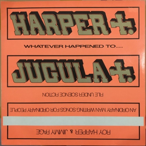 Roy Harper &amp; Jimmy Page - Whatever Happended To Jugula+. [LP] 로이 하퍼 지미 페이지