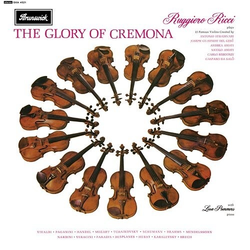 루지에로 리치 - 크레모나의 영광 [180g LP][ANALOGPHONIC 수입반] RUGGIERO RICCI The Glory of Cremona