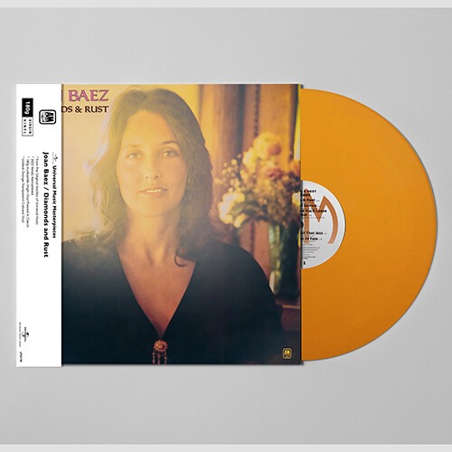 Joan Baez - Diamonds &amp; Rust [Ltd][2022 Remaster][180g Transparent Orange LP]