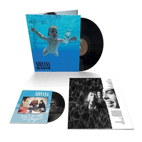 Nirvana - Nevermind [30주년 기념 한정반][LP + 7인치 싱글][Universal 수입반] 너바나